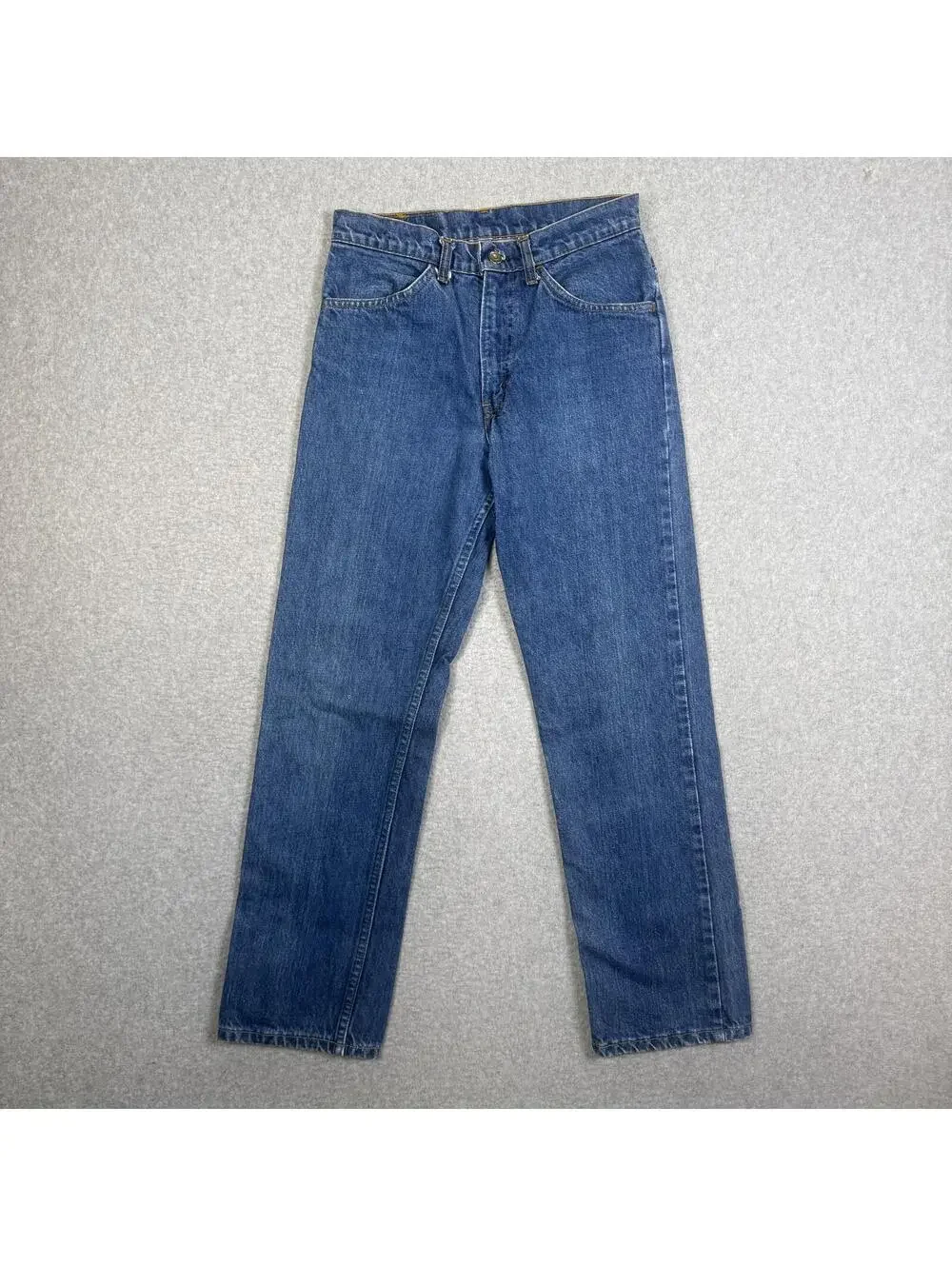 Levi's Men's Size 30x30 Orange Tab 519 Skinny Medium Wash Blue Jeans
